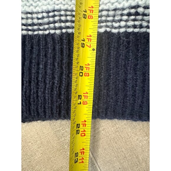 Old Navy Festive Craft Rainbow Striped Sweater - Cozy Knit Blend Vibrant Colors - Picture 4 of 8